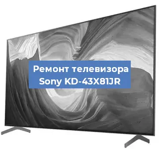 Замена динамиков на телевизоре Sony KD-43X81JR в Санкт-Петербурге